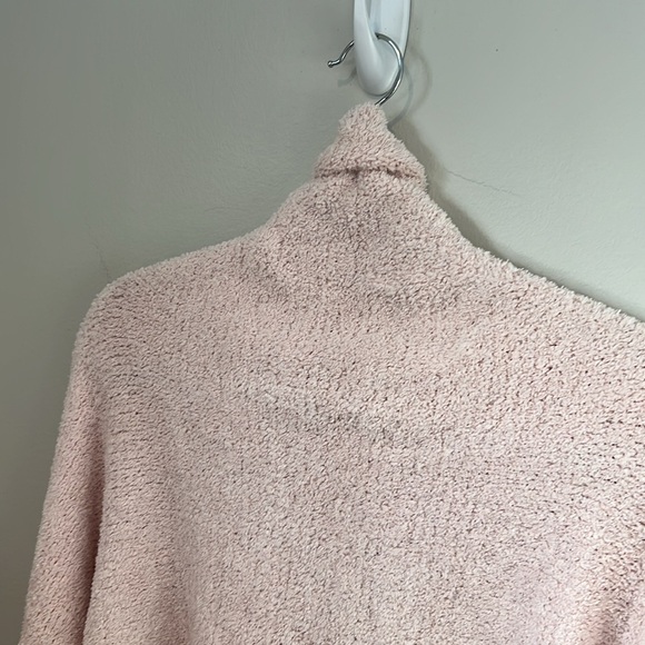 Soma Womens Light Pink Chenille Pocket Wrap Shawl Cardigan Soft One Size 75"x26" - Picture 11 of 16